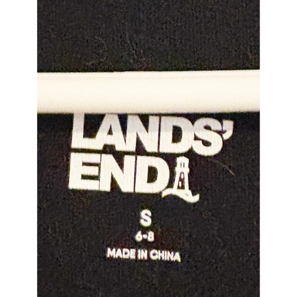 Lands End Black Sleeveless Jumpsuit - Picture 3 of 3